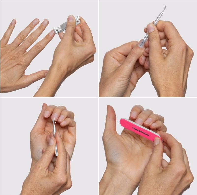 Tweezerman Mini Neon Nail Care Kit - style: Nail Care Kit