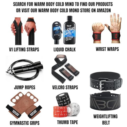 WARM BODY COLD MIND 1.85" Weightlifting Thumb Tape - Hook Grip Tape for Powerlifting, Cross Training, Gym Tape, Workout, Weight Lifting Tape, Athletic Finger Wrap (Mix V1 3 Rolls) - color: 3 Rolls Mix V1