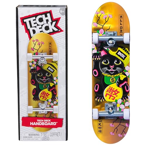 TECH DECK, DGK Handboard; Authentic Mini Skateboards, Kids Toys for Boys & Girls, Ages 6 and up (Hands Use Only) - style: DGK