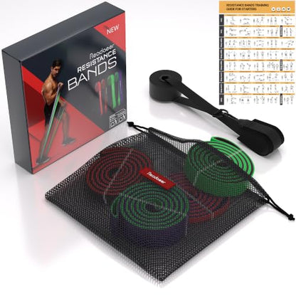 Pull Up Assistance Bands 5 Resistance Bands for Full-BodyTraining(5-125LBS) | Resistance Bands Set for Men & Women, Exercise Bands for Working Out, Fitness, Therapy at Home, Gym - size: Heavy: 15-125LBS