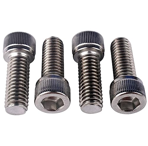 1/4-20 x 1 Allen Hex Socket Head Screw Bolt, 304 Stainless Steel 18-8, UNC Machine Full Thread, Pack of 20 - size: 1/4-20 x 1" (20 PCS)