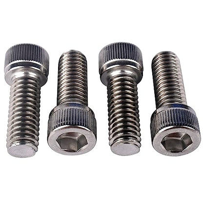 1/4-20 x 7/8" Allen Hex Socket Head Screw Bolt, 304 Stainless Steel 18-8, UNC Machine Full Thread, Pack of 20 - size: 1/4-20 x 7/8" (20 PCS)