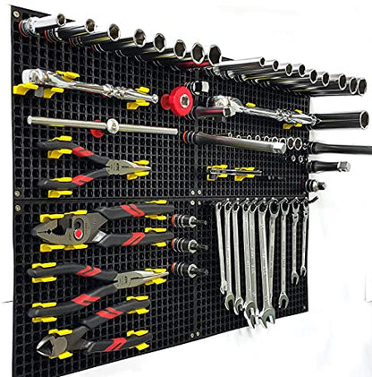 Metal Hanging Hooks 4.33 inch / 110 mm 10 Pcs - Accessory for Organizer Genie Pegboards to Organize Tools - style: Metal Hooks 4.33 inch / 110 mm - 10 pieces per pouch