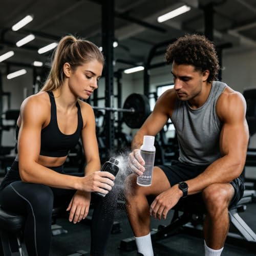Gym Chalk Liquid Grip Enhancer Sports Powder | Weightlifting Anti-Skid Chalk for Rock Climbing Badminton Weightlifting Gymnastics Fitness Tennis Golf - color: 100ML