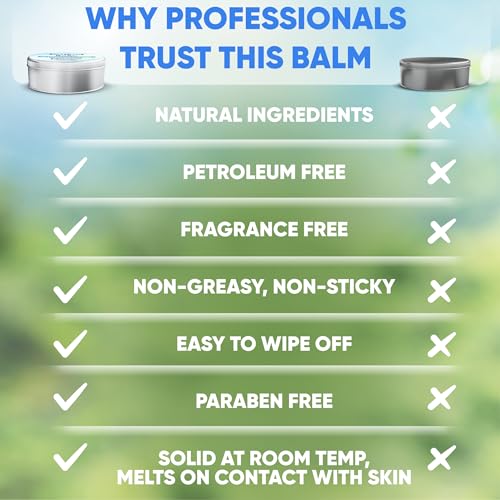 Myofascial Releaser Emollient Balm for IASTM & Gua Sha – Non-Greasy Massage Balm for Tool Glide and Bodywork – Natural, Hypoallergenic, Unscented Massage Balm Alternative to Oil (100g) - color: 100g