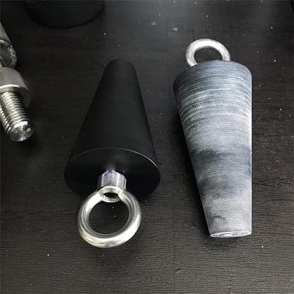 Big Horn Grips, Hanging Grip Training Horns, Premium Material Cone Shape, Suitable for Forearm Arm Strength Armwrestling Handle Gym and Home Workout