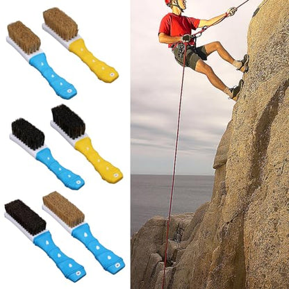Bouldering Brushes Rock Brush Bouldering Cleaner Bouldering Cleaning Brush Rock Climbing Brush Brushing Clearing Tools Climbing Brush, Small Black Blue - color: Small Black Blue