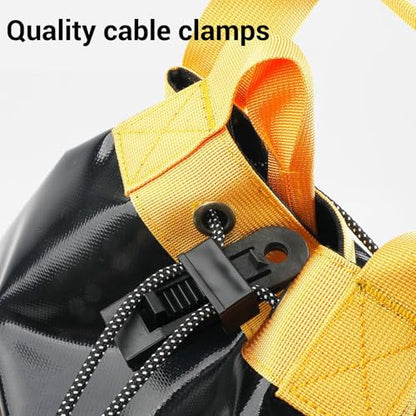 Rope Backpack, Rock Climbing Gear Bag with Drainage Holes & Internal Hangers for Outdoor Rescue & Canyoneering (30L)