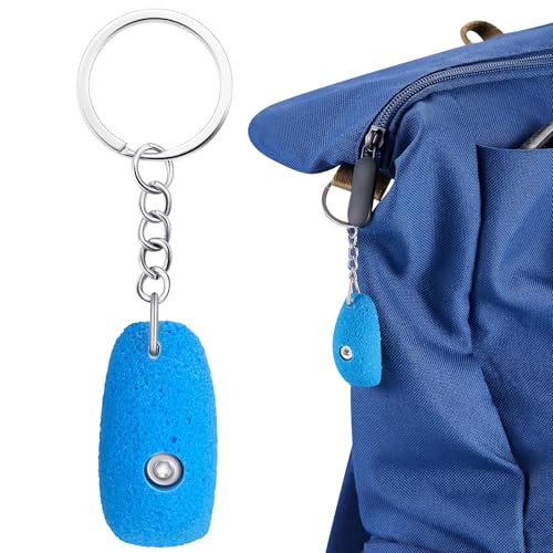 Wonderjune Rock Climbing Keychain Valentine's Birthday Gift Climbing Accessories for Climbers Friends Women Men Hiking Lover - color: Blue