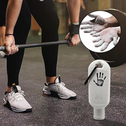 Gym Chalk | Liquid Long-Lasting Grip Enhancer,50ml Rock Climbing Grip Gymnastics Chalk,for Basketball Badminton Training Weightlifting Deadlifts Athletes Powerlifters - color: White