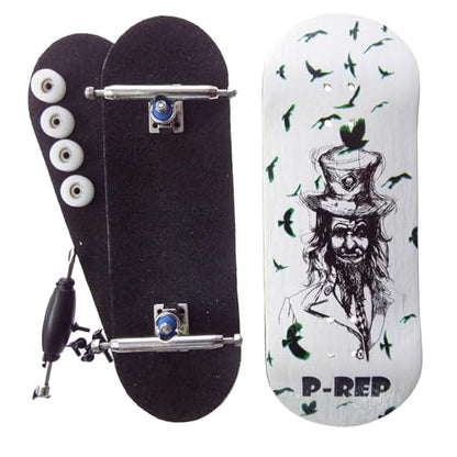P-REP V2 Performance Complete Wooden Fingerboard 34mm - Unlucky - color: Unlucky
