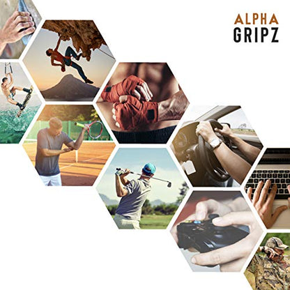 X-TREME ALPHA GRIPZ Set - Strongman Extensor Trainers/Grip Strength Trainer/Complete Forearm Strengthener/Finger Strengthener, Fast Pain Relief from tendonitis, Carpal Tunnel, Arthritis