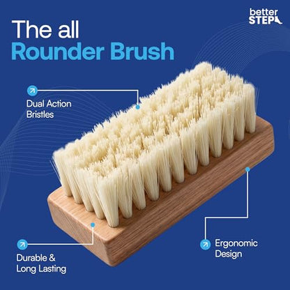 Shoe Cleaner Kit | Sneaker Cleaner (4 oz) with & Bristle Brush, Up to 100+ Washes, for All Washable Shoe Types
