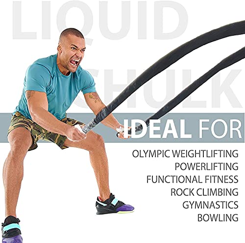 WARM BODY COLD MIND Mess Free Liquid Chalk - Gym Chalk for Weightlifting, Gymnastics, Climbing, Powerlifting - Sports Chalk - Hand Grip Chalk - style: 50 Ml Water Chalk