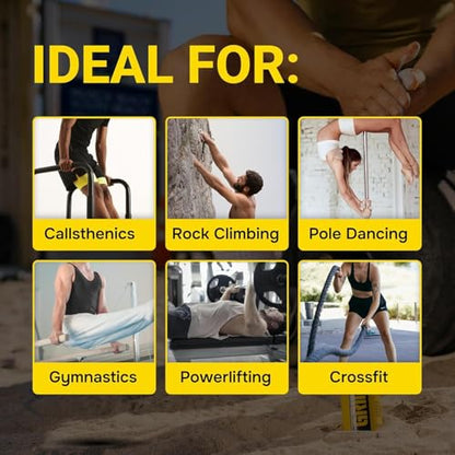 GRIPZILLA Liquid Chalk Kit Gym Chalk for Weight Lifting, Rock Climbing, Pole Grip, Bouldering, Powerlifting, Ball, Gymnastics, Sports, and Workout - Package May Vary - size: 50ml - 2 Pack