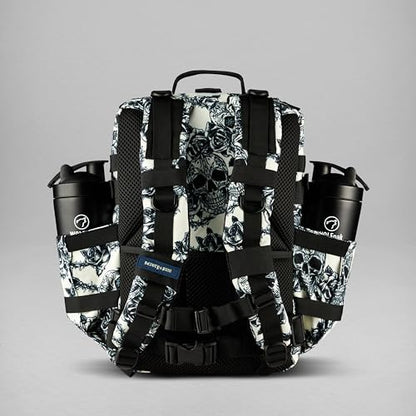 WOLFpak 35L Athletic Gym Backpack - Durable 1000D Waterproof Oxford Material with MOLLE Webbing, Laptop Pocket - color: Buried in Ink