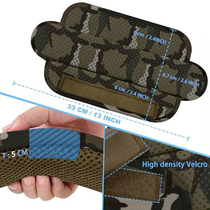 ZINZ 2-Pack Universal Shoulder Pad with Ultra thick Cushion for Bag Luggage Bag Crossbody, Plus Long & Anti-Slip & Breathable,Camouflage green-2pack - color: Camouflage Green-2pack