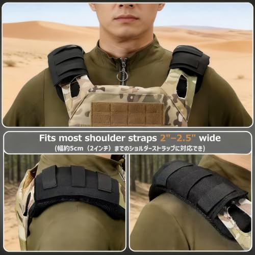 Azarxis Wide Replacement Shoulder Strap Adjustable Crossbody Canvas Webbing for Messenger Bag Laptop Computer Bag - color: #4 Black