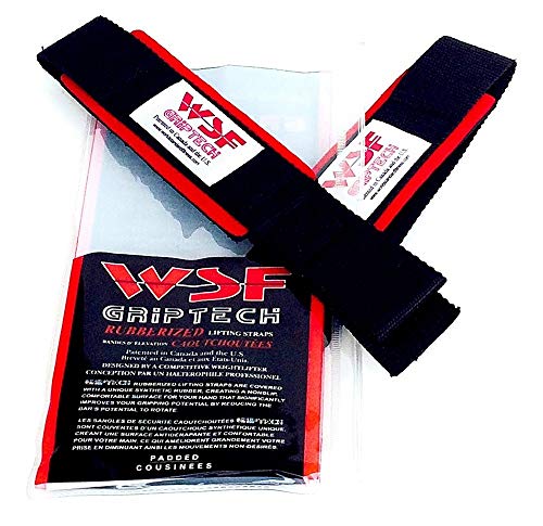 WSF Griptech Rubberized Lifting Straps none Slip