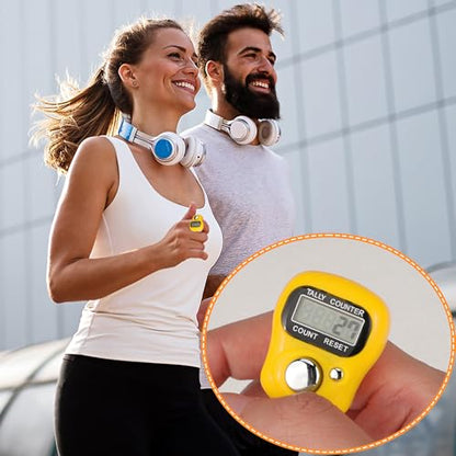 Electronic Finger Clicker Counter 5-Digit LCD Hand Tally Counter Clicker for Knitting, Lap, Goods Counting, Golf