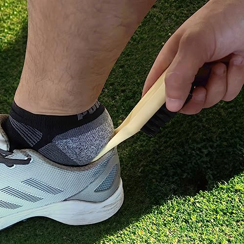Proactive Sports Golf Valet 3-in-1 Brush w/Nylon Cleaning Bristles Shoehorn Handle and Spike Wrench