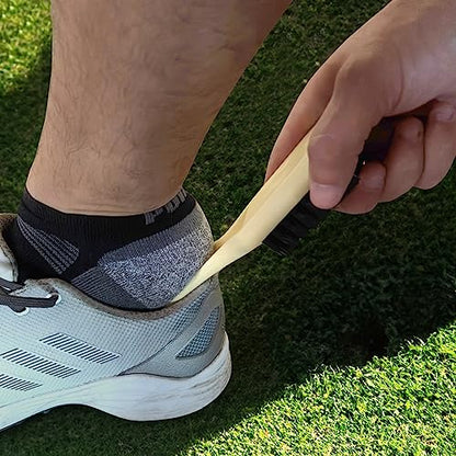 Proactive Sports Golf Valet 3-in-1 Brush w/Nylon Cleaning Bristles Shoehorn Handle and Spike Wrench