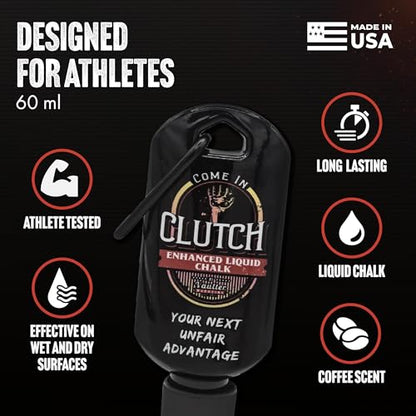 STYK Vaulter Magazine - Enhanced Liquid Chalk, No Mess, Work Out Chalk, Grip Boost, for Weightlifting, Gymnastics, Rock Climbing, Bodybuilding, Pole Vault, Crossfit, and More, Liquid Hand Chalk - style: 60ml Scented
