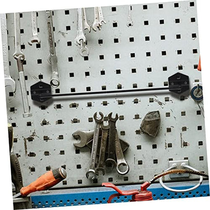 Homoyoyo Heavy Duty Hardware Storage Hanging Board Office Peg Board Organizer Tool Hooks for Garage Wall
