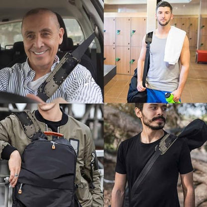ZINZ Universal Shoulder Pad with Ultra Thick Cushion for Bag Luggage Bag Crossbody, Plus Long & Anti-Slip & Breathable,Camouflage Gray - color: Camouflage Gray