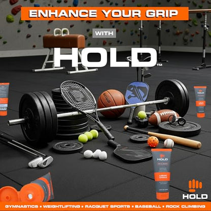 HOLD Liquid Sports Chalk for Climbing, Weightlifting, Gymnastics & Powerlifting – No Additives, Non-Toxic, Sweat-Resistant, Strong Grip Performance - style: Unscented