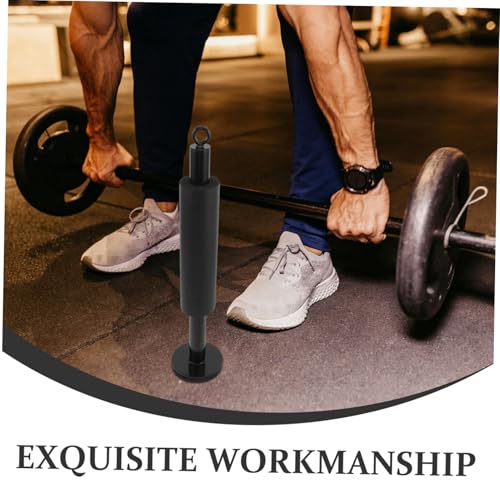 SUPVOX 1 Set Fitness Loading Pin with Carabiner Clips Durable Barbell Equipment for Weight Plates Includes Hexagonal Wrench for Easy Installation for Arm Muscle Training and Workouts
