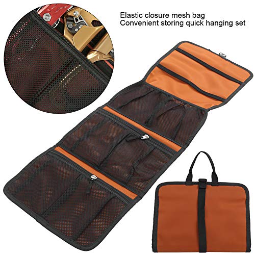 Climbing Gear Organizer, Climbing Gear Storage Bag Portable Quickdraw Hanging Storage Pouch Nylon Equipment Bag for Rock Ice Climb