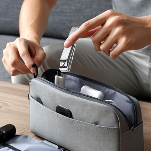 12 PCS Large Nail Clippers for Thick Nails, Straight Edge 3.15 Inch Long Handled Stainless Steel Toenail Clippers, Heavy Duty Flat Toe Nail Clipper for Men Women Seniors(Silver) - color: Silver-12 Pcs