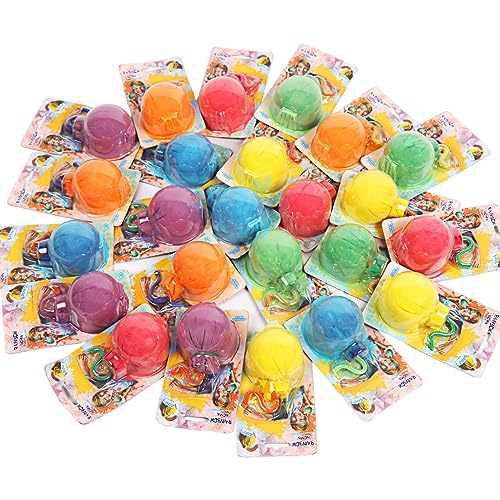 ARELUX Color Powder Balls-24 Packs Holi Powder Colors Chalk Balls,200+ Throws Each Chalk Bomb,Family Activiies Outdoor for Color Run Photography,Party Games,Friends Photoshoot,Birthday,Festival