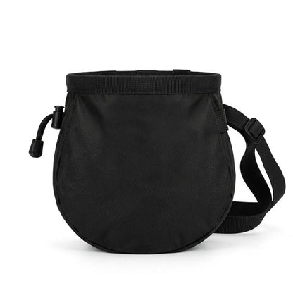 Chalk Bag for Rock Climbing, Bouldering Chalk Bag with Adjustable Belt & Pocket for Gymnastics, Gym, Cross Training, Weightlifting