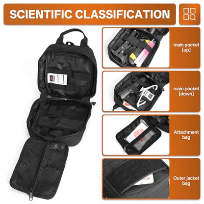 GRACEDON Tactical MOLLE Medical Admin Pouch