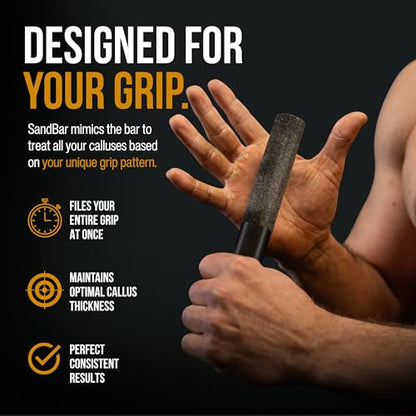 SandBar Callus Remover Tool, File for Hands, Durable Aluminum Tool Callus Shaver, Palm and Heel Dead Skin Removal, Includes Nourishing Salve, Ideal for Athletes, Climbers, and Gym Enthusiasts - Pink - style: Pink Passion