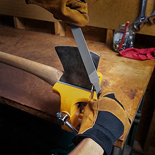 Nicholson 8" Rectangular Double/Single Cut Axe File - 06706NN, Multi, One Size