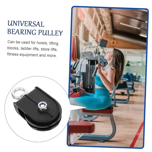 ARTIBETTER Gym Attachment Pulley System Silent Bearing Pulley Wheel for Home Accessory for Wire Rope Traction Reduces Friction