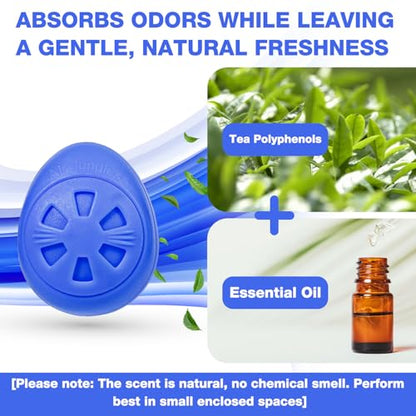 Air Jungles Shoe Deodorizer Balls 12 Ct, Ocean Scent | Odor Remover Balls for Sneakers, Gym Bags, Lockers, Closets, Hampers, and Drawers, Essential Oil Provides Natural Freshness - size: 6 Count (Pack of 2)