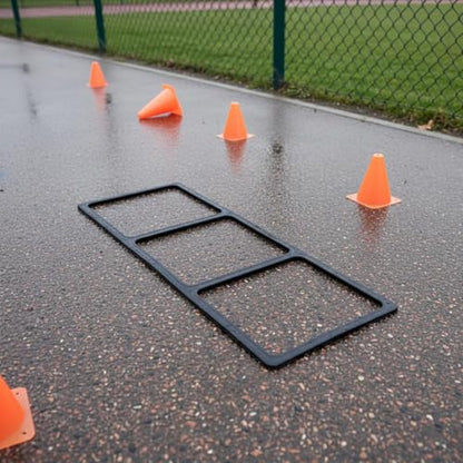 SM SunniMix Children Training Ladder Agility Rung Footwork Practice Balance Rubber Construction Suitable for Gym Sports