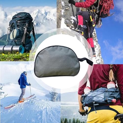 Crampon Case Crampon Holders Zippered Pouch | Holders Travel Zipper Bags, Travel Makeup Organizer, Ice Climbing Tools Storage Pouch for Outdoor Hiking Walking Climbing