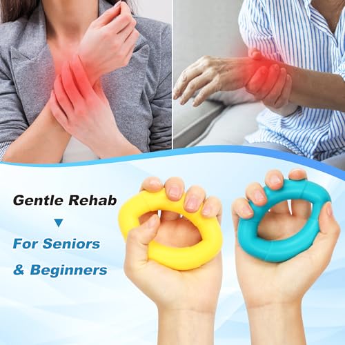 Anti Spasticity Hand Ball Splint Stroke Hand Recovery Device | Hand Therapy Balls for Hand Contracture, Spasm,Wrist Weakness and Carpal Tunnel Syndrome,Fit Both Right or Left Hand