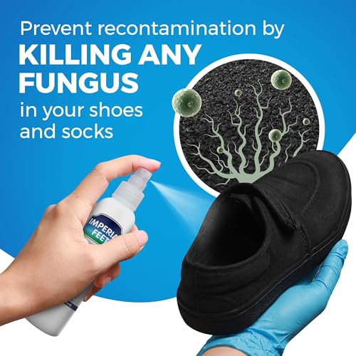 Toenail Fungus Treatment Extra Strength - Advanced Foot & Shoe Deodorizer Spray - XL - Athletes Foot Shoe Spray for Fungal Treatment - 5.07 Fl oz - size: 5.07 Fl Oz (Pack of 1)
