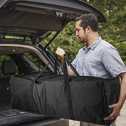 COOLBEBE 2 Pack Sports Duffle Bag - Extra Large Travel Duffel Luggage Bag | Heavy Duty Dual Zipper, 600D Polyester, Oversized Capacity, Sturdy & Water Resistant for Sports Equipment, Camping & Moving - size: 47" x 13.7" x 17.5" 2Pack