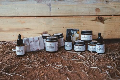 True Grit Tallow John Wayne Inspired Deep Moisture Salve – Ash and Oath Scent – Soothing Balm for Rough, Dry Hands – Grass-Fed & Finished Tallow, Beeswax & Lanolin – 2 oz