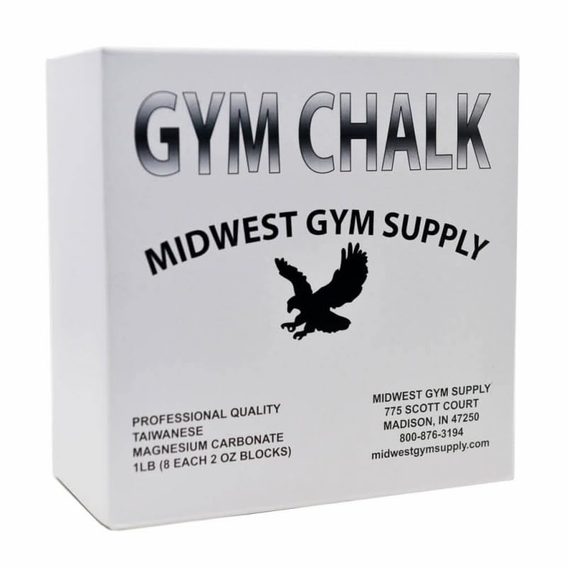 Taiwanese Gym Chalk – Premium Magnesium Carbonate Blocks for Weightlifting, Rock Climbing & Gymnastics – High-Grip Hand Chalk – Available in 1 lb, 24 lbs, or 36 lbs - size: 24 Pack