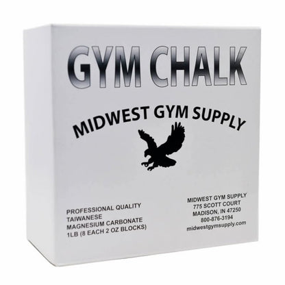 Taiwanese Gym Chalk – Premium Magnesium Carbonate Blocks for Weightlifting, Rock Climbing & Gymnastics – High-Grip Hand Chalk – Available in 1 lb, 24 lbs, or 36 lbs - size: 24 Pack