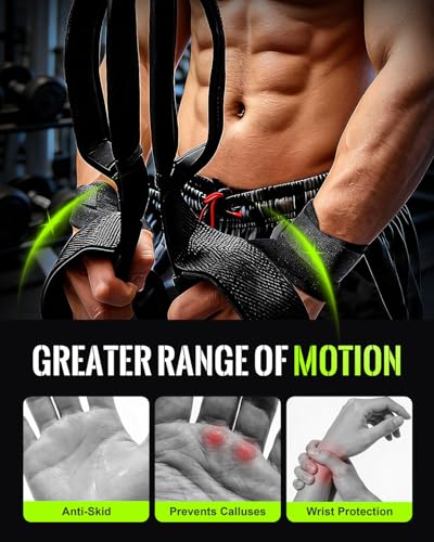 3 Grip Lengths in 1 Tricep Rope Cable Attachment & Wrist Brace Ankle Strap | Ergonomic Handles, Greater ROM for Tricep Push Down Attachment Gym Rope for Overhead Extension With Wrist Brace Ankle Strap