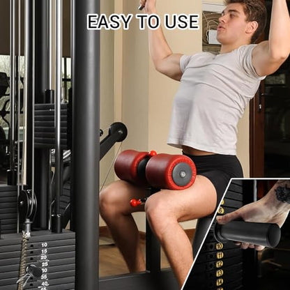 Weight Stack Pin with Spring Clip Collar – Gym Pin for Weight Stack Machine, Weight Stack Extender Pin Strength Training Equipment for Commercial Gym and Home Gym - color: Pin Dia:8mm Length:80mm